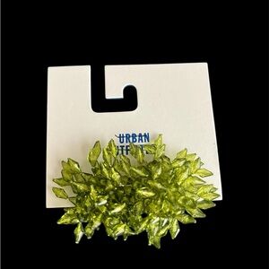 NWT URBAN OUTFITTERS Green Beaded Earrings